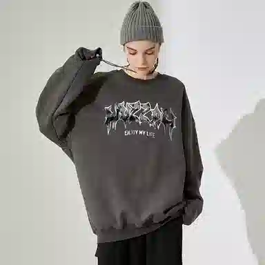 Huzzah Vintage Logo Crewneck Sweatshirt