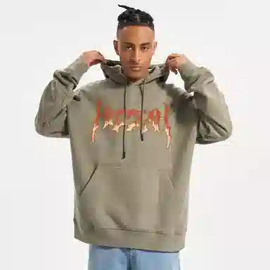 Huzzah Colorblock Logo Hoodie