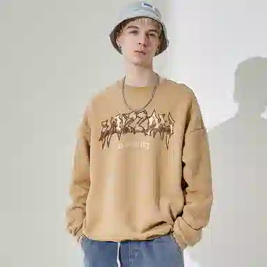 Huzzah Vintage Logo Crewneck Sweatshirt