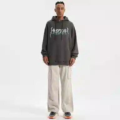 Huzzah Colorblock Logo Hoodie