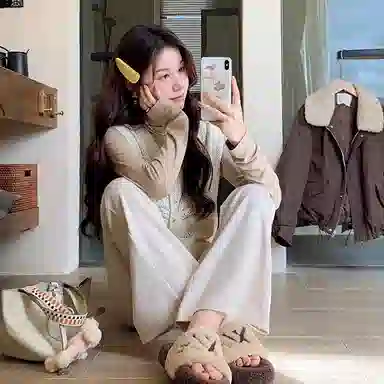 花栗鼠小姐 小个子休闲叠穿单排扣马甲 女款