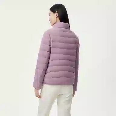 坦博尔 保暖修身羽绒服 女款 焦香米