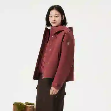 坦博尔 保暖内胆中性休闲三合一夹克 女款