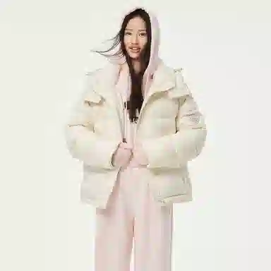 坦博尔 简约纯色保暖羽绒服 女款