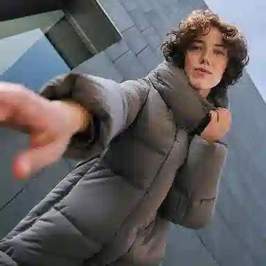 坦博尔 长款户外保暖休闲羽绒服 女款