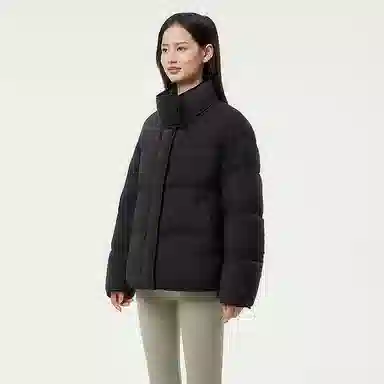 坦博尔 纯色立领长袖羽绒服 女款