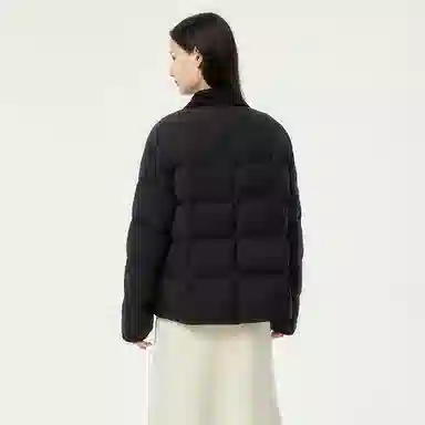 坦博尔 宽松翻领长袖羽绒服 女款