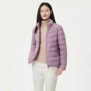 坦博尔 保暖修身羽绒服 女款 焦香米