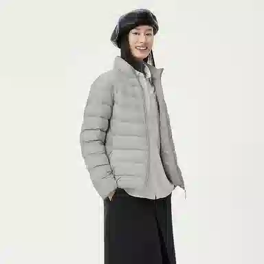 坦博尔 保暖修身羽绒服 女款 焦香米