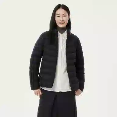 坦博尔 保暖修身羽绒服 女款 焦香米