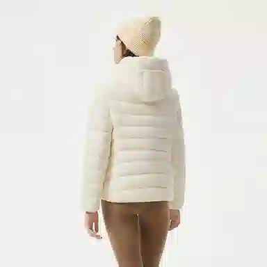 坦博尔 连帽短款纯色羽绒服 女款