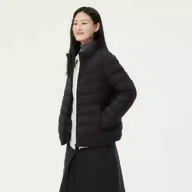 坦博尔 保暖修身羽绒服 女款 焦香米