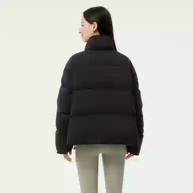 坦博尔 纯色立领长袖羽绒服 女款