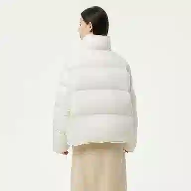 坦博尔 纯色立领长袖羽绒服 女款