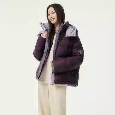 坦博尔 简约纯色保暖羽绒服 女款