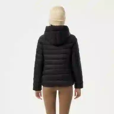 坦博尔 连帽短款纯色羽绒服 女款