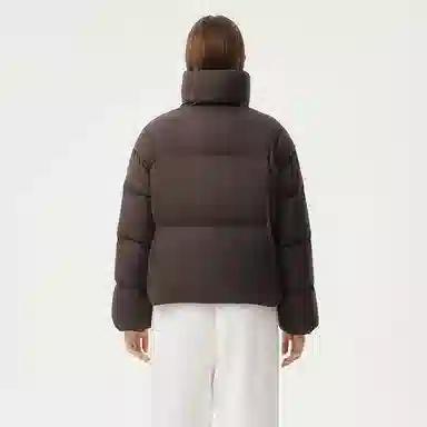 坦博尔 面包立领泡芙简约纯色羽绒服 女款