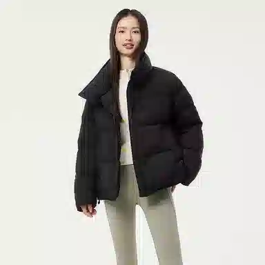 坦博尔 纯色立领长袖羽绒服 女款