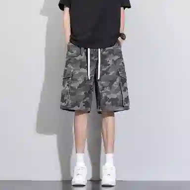 VSCH Retro Loose Camo Shorts
