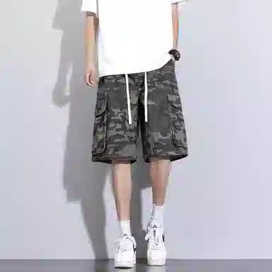 VSCH Retro Loose Camo Shorts