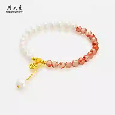 周大生 时尚百搭 玛瑙 手串 女款