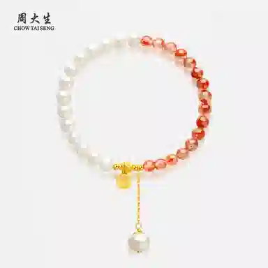 周大生 时尚百搭 玛瑙 手串 女款