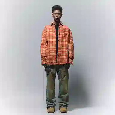 Antidote Worldwide Red Plaid Shirt