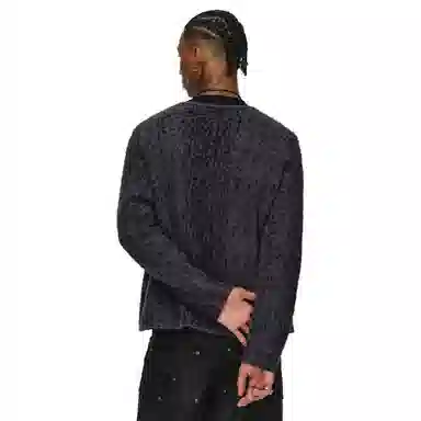 Antidote Worldwide Leopard V-Neck Cardigan