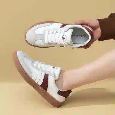拉夏贝尔 百搭 轻便透气 低帮 板鞋 女款