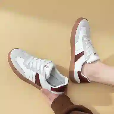拉夏贝尔 百搭 轻便透气 低帮 板鞋 女款