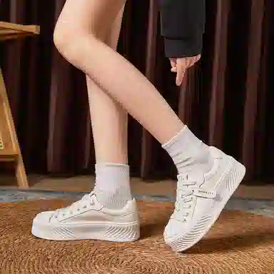 拉夏贝尔 百搭舒适 轻便透气 低帮 板鞋 女款