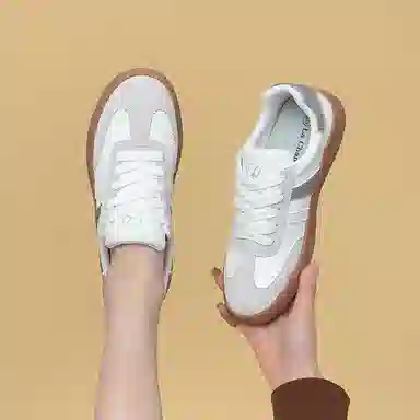 拉夏贝尔 百搭 轻便透气 低帮 板鞋 女款