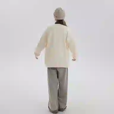 BOTH PLAY Dopamine Letter Print Sweatshirt