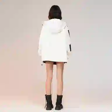 Talking Tom Logo Patch Colorblock Hoodie