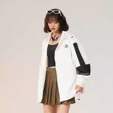 Talking Tom Logo Patch Colorblock Hoodie