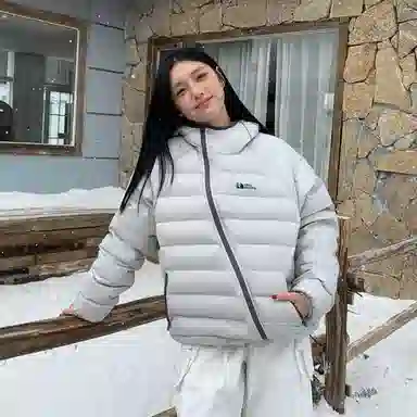 RASS Lightweight Ribbed Down Jacket