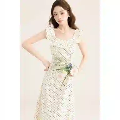 如续 通勤简约舒适时尚无袖连衣裙 女款