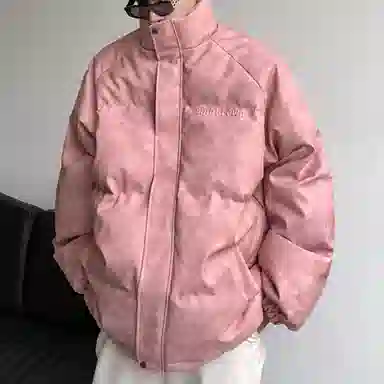 KSEK Vibe Collar Puffer Jacket