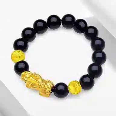 溯源京作 国潮新中式招财貔貅金钱珠吞金兽金钱转运珠八方来财复古文艺风文玩佛珠考试考研逢考必过上岸#好运 黑檀 手串 男女同款情侣款