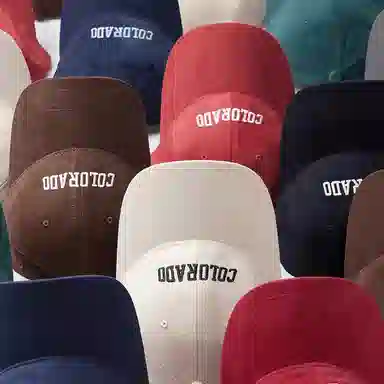 杨同学 网质内衬 大头围 磨毛深顶 字母刺绣 棉 棒球帽 男女同款情侣款