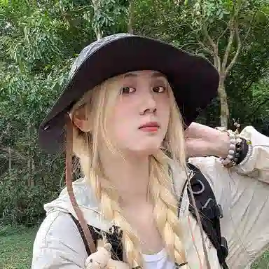 杨同学 爬山防晒 户外出行   遮阳登山 聚酯纤维 渔夫帽 男女同款情侣款