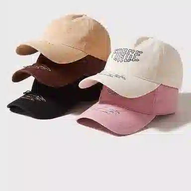 杨同学 显脸小 大头围 美式复古风 棉 鸭舌帽 男女同款情侣款