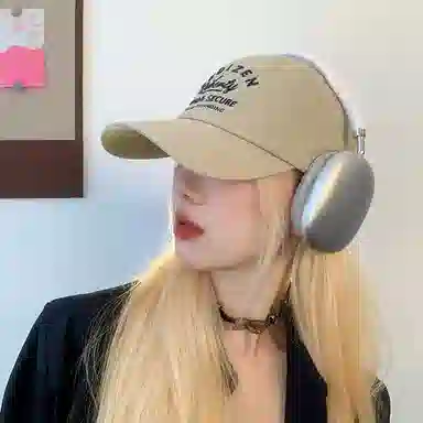 杨同学 大头围 女显脸小 韩版 防晒 棉 鸭舌帽 男女同款情侣款