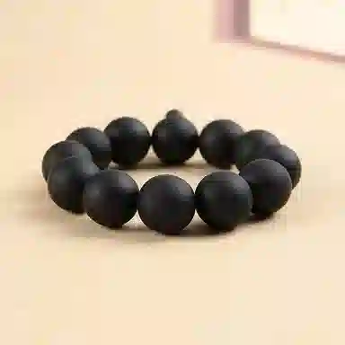 九华山 新中式复古文玩佛珠 礼盒装#好运 柏木 手串 男女同款情侣款