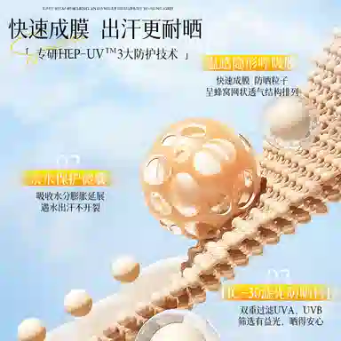 尤也 清透水漾防晒霜 滋润