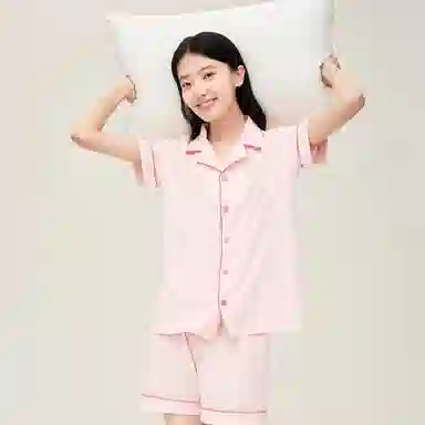 拾袜记 柔软舒适抑菌防螨吸汗透气家居服可外穿睡衣套装 女款 礼盒装