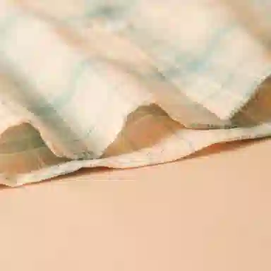 十月妈咪 童装 格子短袖衬衫 男童