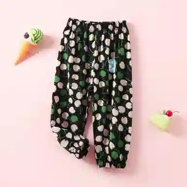 十月妈咪 童装 休闲防蚊薄款休闲裤 男童