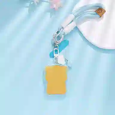 凤庙珠宝 奶茶熊猫 新中式轻奢国潮风福气满满财运亨通马上有钱财源滚滚 日常通勤包包搭配配饰 金 挂件 男女同款情侣款