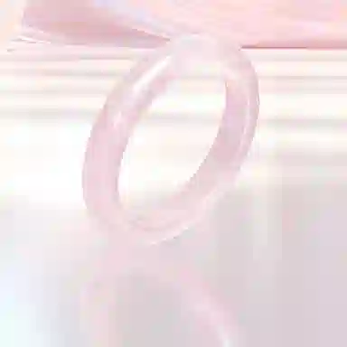 凤庙珠宝 小众素圈 国潮新中式粉晶樱花粉气质清透粉嫩浪漫清新甜美手饰 水晶 手镯 女款 礼盒